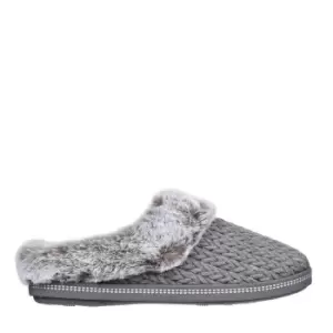 Image of Skechers Cozy Campfire Cozy Times Womens Slippers - Grey