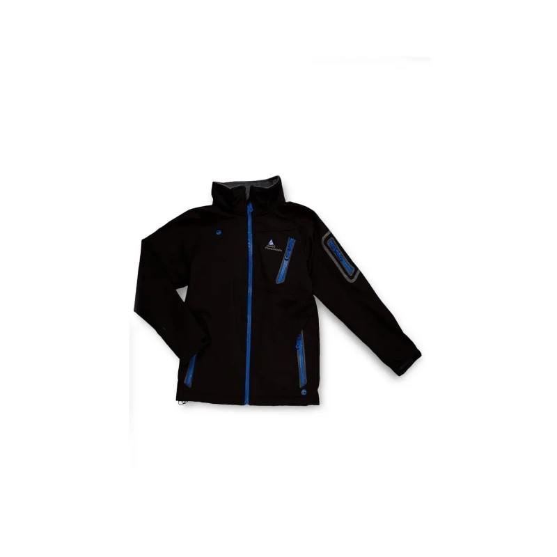 Image of Peak Mountain Children's softshell jacket Peak Mountain Ecolok Noir Male 16 ans ECOLOK/10-16/BG-NOIR