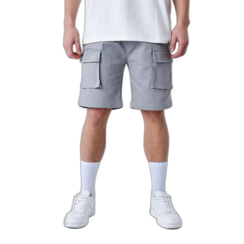 Image of Project X Paris Short style cargo Project X Paris Gris Male S