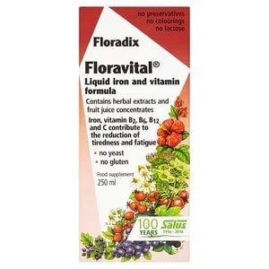 Image of Floravital Liquid Iron and Vitamin Formula 250ml