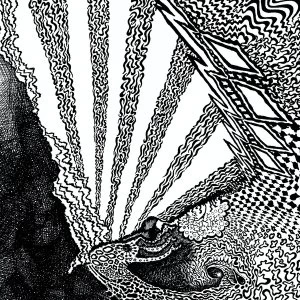 Image of White Hills & Gnod - Aquarian Downer Deep Space Swirl Vinyl