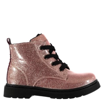 Image of Tommy Hilfiger Glitter Booties - Pink