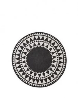 Image of Indoor/Outdoor Circular Rug