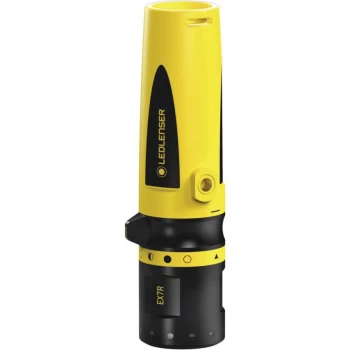 Image of LED Lenser EX7R Rechargeable ATEX and IECEx LED Torch Black & Yellow