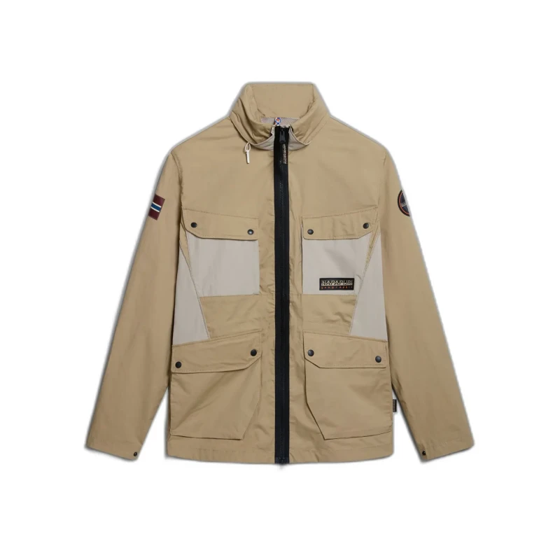 Image of Jacket Napapijri Tepees Beige Male S
