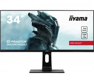 Image of iiyama G-Master 34" GB3461WQSU Quad HD IPS Ultra Wide LED Gaming Monitor