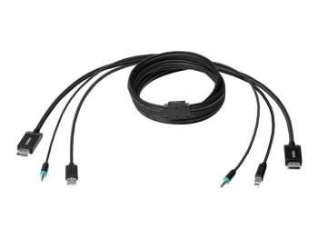 Image of Linksys Secure KVM Combo Cable - Keyboard / Mouse / Video / Audio Cabl