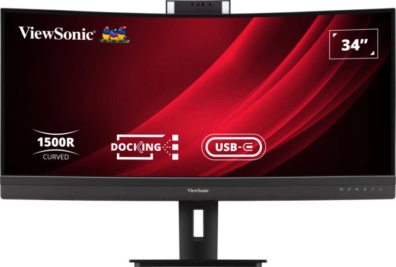 Image of Viewsonic Viewsonic VG3457CV computer monitor 86.4cm (34") 3440 x 1440 pixels UltraWide Quad HD LED Black VG3457CV