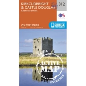 Image of Kirkcudbright and Castle Douglas by Ordnance Survey (Sheet map, folded, 2015)