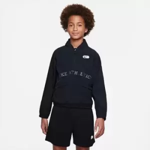 Image of Kids' Nike Athletics Repel Half-Zip Woven Training Jacket