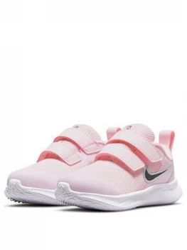 Image of Nike Star Runner 3 Infant Trainer - Pink/Black, Size 9