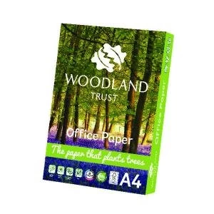Image of Woodland Trust A4 Office Paper 75gsm Pack of 2500 WTOA4