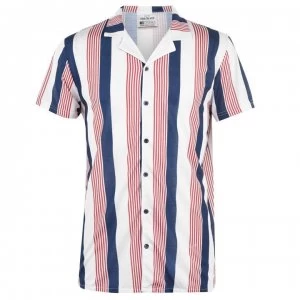 Image of SoulCal Print Shirt Mens - Multi Stripe