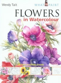 Image of Flowers in Watercolour by Wendy Tait Book
