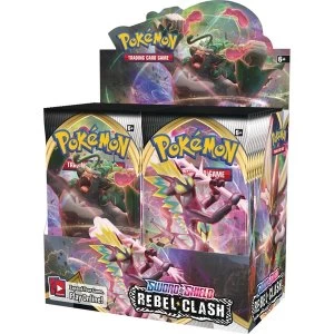 Image of Pokemon TCG: Sword & Shield 2 Rebel Clash Booster Box (36 Packs)