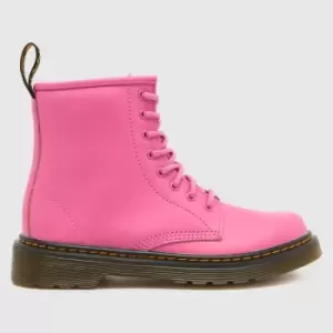 Image of Dr Martens Pink 1460 Girls Junior Boots