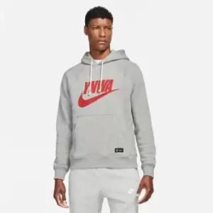 Image of Nike Liverpool FC Heritage Hoodie Mens - Grey