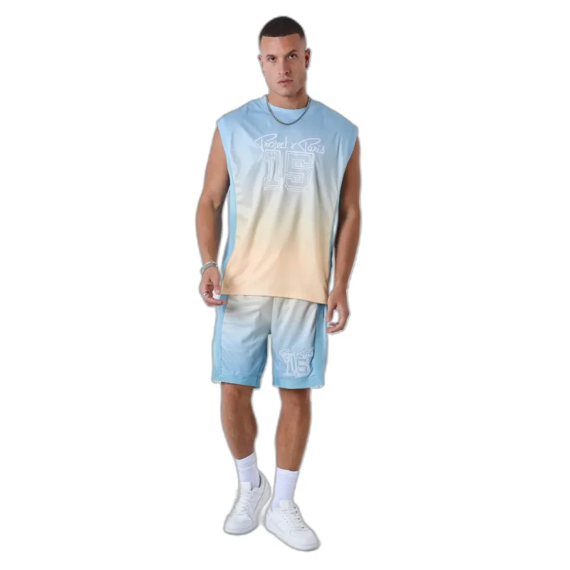 Image of Project X Paris Basketball style shorts Project X Paris Bleu Male XL
