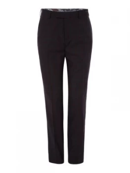 Image of Ted Baker Mens Dahl Sterling Check Trousers Charcoal
