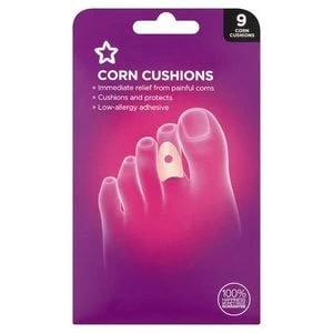 Image of Superdrug Foam Corn Cushions x 9