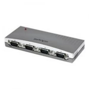 Image of StarTech.com 4 Port USB to Serial Hub