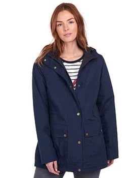 Image of Barbour Barbour Oak Waterproof Jacket - Navy, Size 8, Women