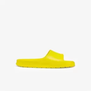 Image of Lacoste Croco 2.0 Pool Shoes - Yellow