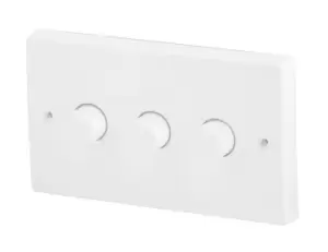 Image of Robus 3x250W Dimmer Switch 3 Gang 2 Way- L2503G2W