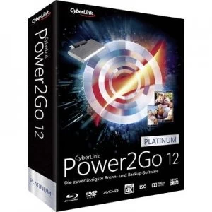 Image of Cyberlink Power2Go 12 Platinum Full version, 1 licence Windows Backup