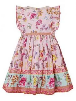 Image of Monsoon Baby Girls S.E.W. Paisley Dress - Pink