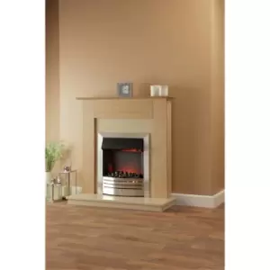 Image of Suncrest 2kW 43" Cartmel Electric Suite - Brown