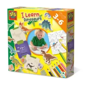 Image of I Learn Dinosaurs Colouring Set