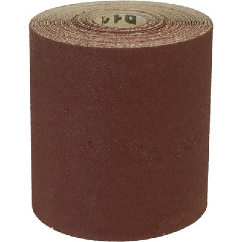 Image of Loops Aluminium Abrasive Production Sanding Roll - 115mm x 10m - Fine 120 Grit Paper Multi