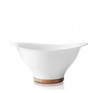 Image of Quirky Colanders Bamboo, Melamine 167.5mm White