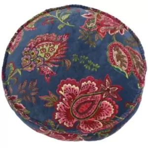 Image of Riva Home Malisa Cushion Cover (50x50cm) (Smoke Blue) - Smoke Blue