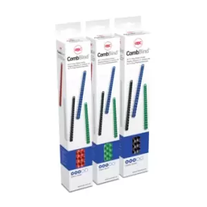 Image of CombBind Binding Comb A4 8MM White (25)