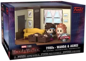Image of WandaVision POP! Mini Moment Vinyl Figure Set LR 80's 9 cm