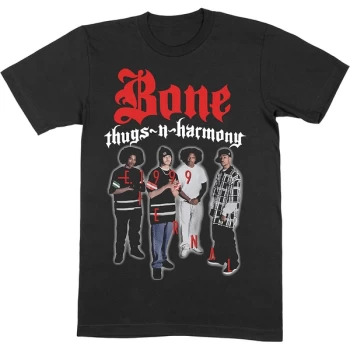 Image of Bone Thugs-n-Harmony - E. 1999 Unisex Medium T-Shirt - Black