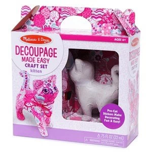 Image of Melissa and Doug Decoupage Made Easy Kitten 6 years