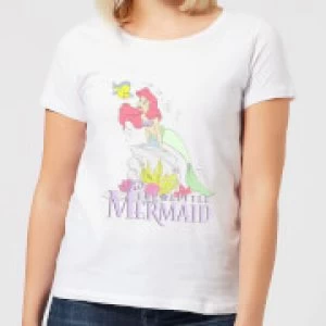 Image of Disney Little Mermaid Womens T-Shirt - White