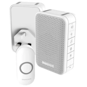 Image of Honeywell DC313NHGBS Home & Garden Doorbell Kit (1 Portable & 1 Pl...