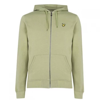 Image of Lyle and Scott & Scott Zip Through Hoodie - Moss W321