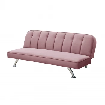 Image of Brighton Sofa Bed In Pink