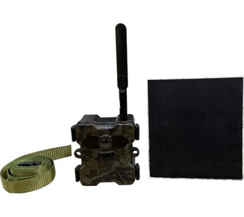 Image of TECHNAXX TX-189 4G Full HD Wild Cam & Solar Panel - Black & Brown, Brown,Black 4260358125251