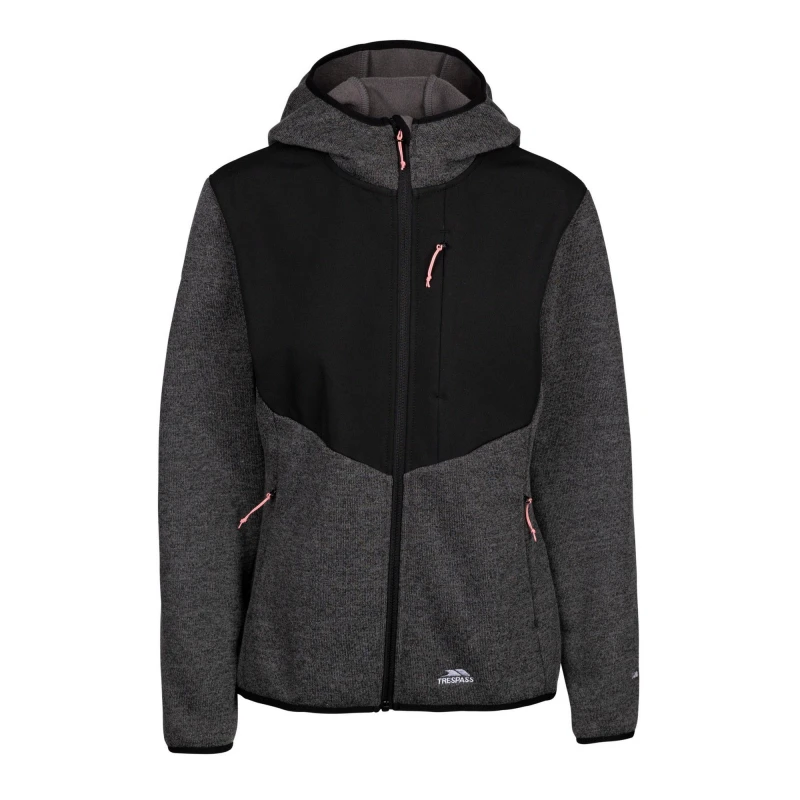 Image of Trespass Tierra Fleece Jacket Grey female