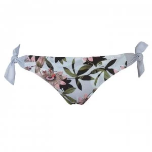 Image of Ted Baker Ted Floral Bow Bikini Briefs Womens - LT-Blue