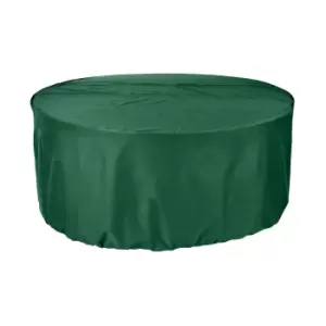 Image of Cozy Bay Green Premium 6-8 Seater Extra Large Circular Patio Set Cover