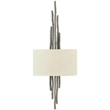 Image of Elstead - Spyre - 2 Light Indoor Wall Light Bronze, E14