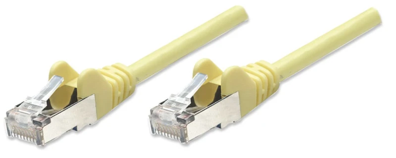 Image of Intellinet Network Patch Cable. Cat5e. 7.5m. Yellow. CCA. SF/UTP. PVC.