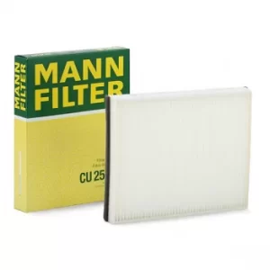 Image of MANN-FILTER Pollen Filter FORD,VOLVO CU 25 007 5128504,7G9118D543AA,31369456 Cabin Filter,Cabin Air Filter,Filter, interior air 31404959